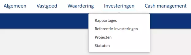 referentie-investeringen