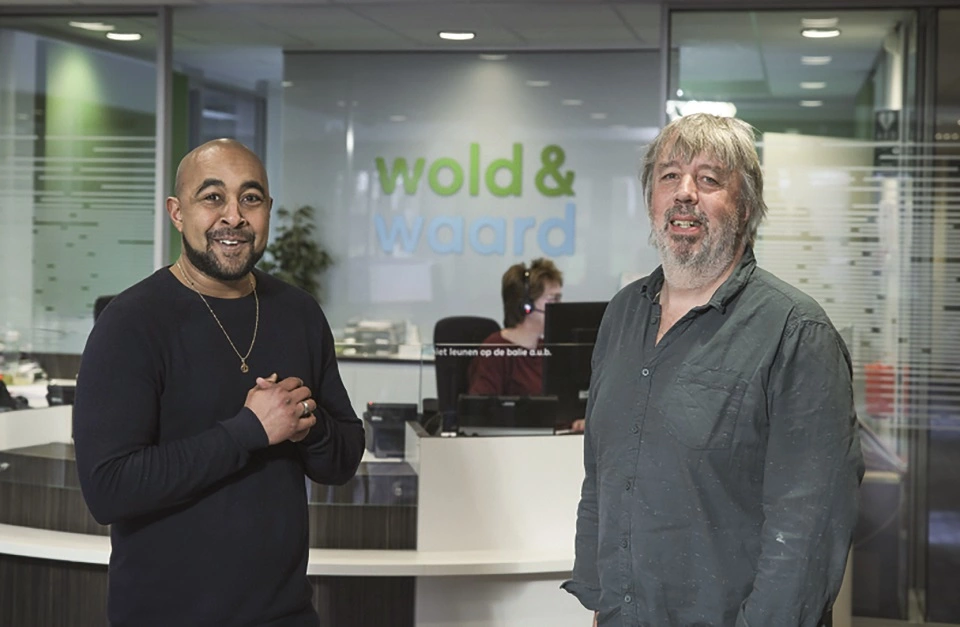 Danny Gijsbertha en Johan Steensma (Wold & Waard) Danny Gijsbertha en Johan Steensma (Wold & Waard)