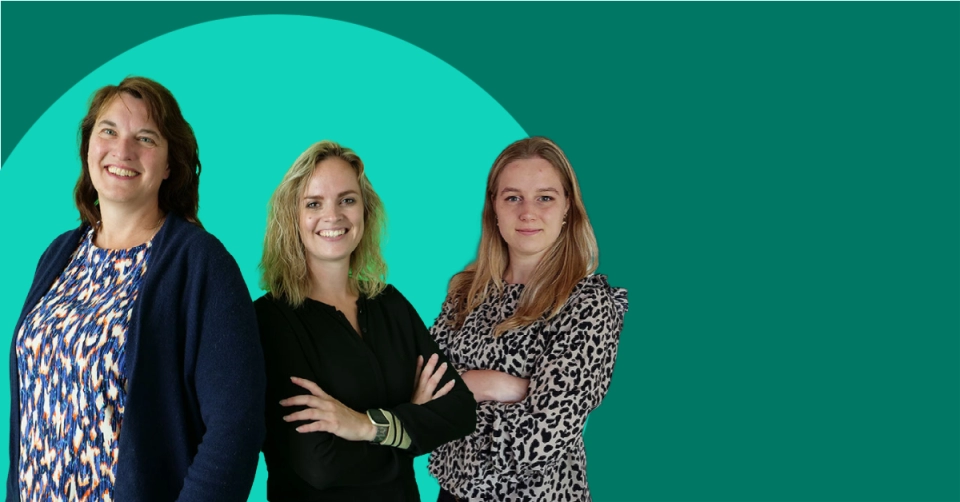 Ria, Eelkje en Juliette