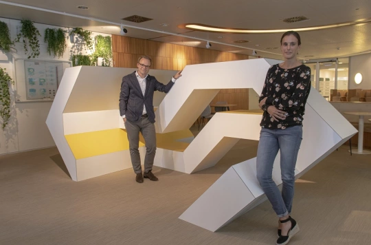 Steven Breuker en Els Hooft Steven Breuker en Els Hooft