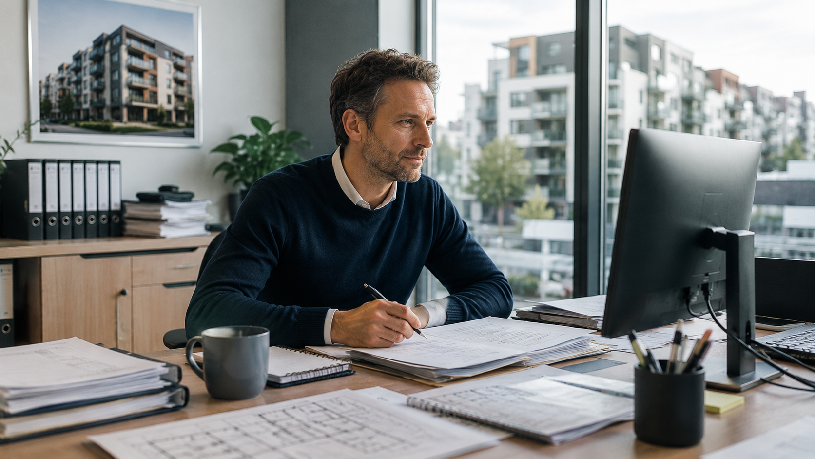 Man die werkt met AAVA Document