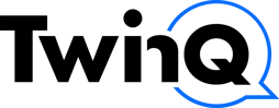 Logo Twinq - zwart blauw-2
